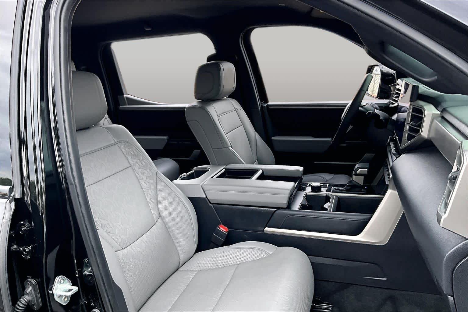 Certified Used 2025 Midnight Black Metallic Toyota Limited image 8