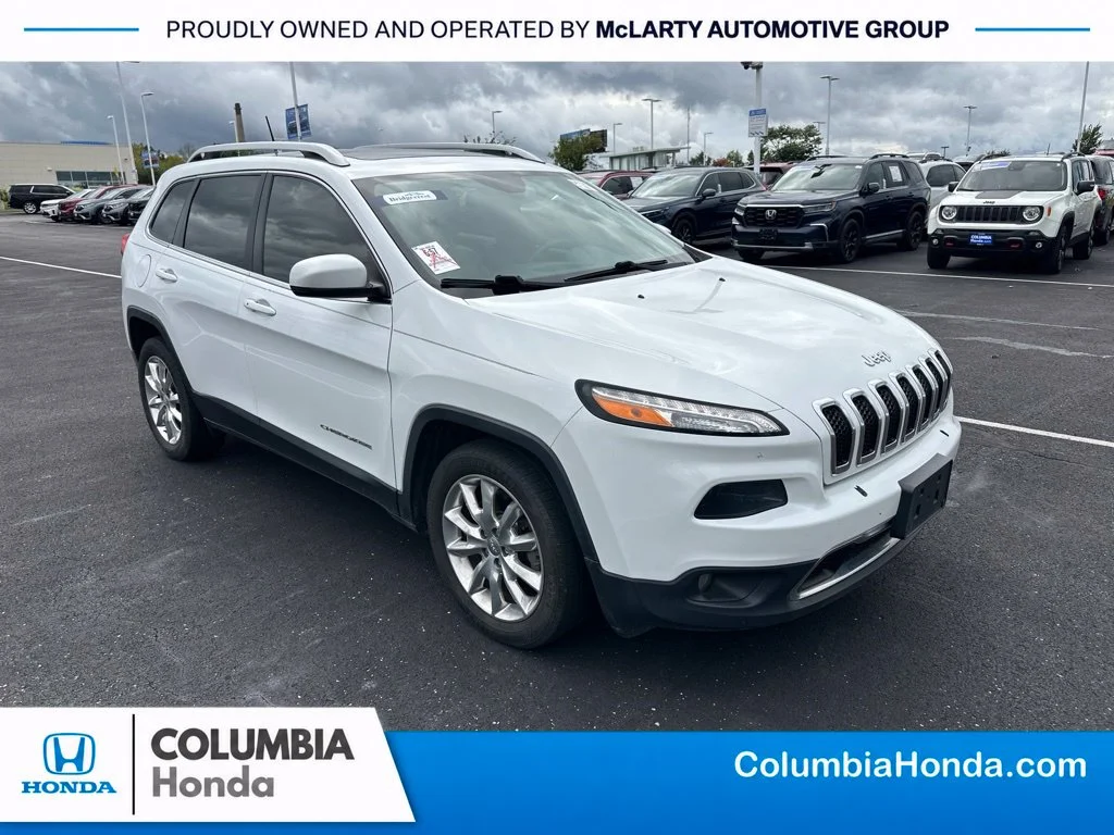 Used 2017 White Jeep Limited image 1