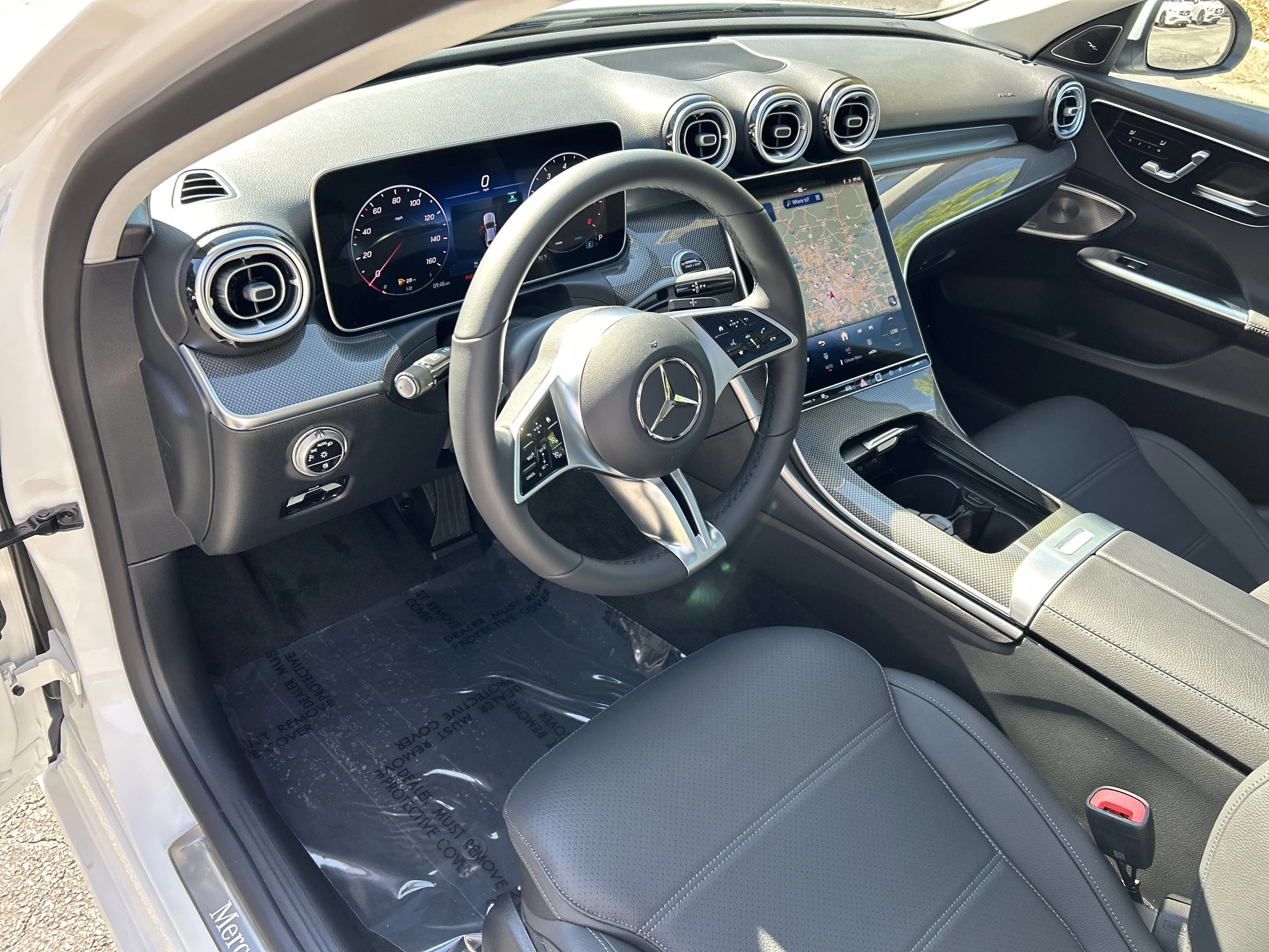 New 2026 Polar White Mercedes-Benz C 300 4MATIC® Sedan image 19