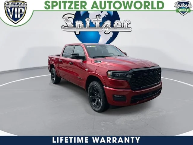 New 2026 Molten Red Pearl-Coat Exterior Paint RAM Big Horn/Lone Star image 2