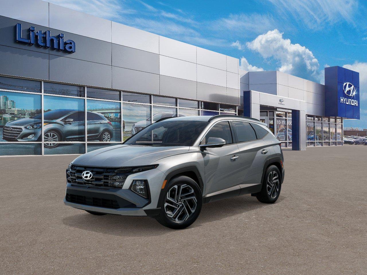 New 2026 Shimmering Silver Hyundai SEL Plus AWD image 1