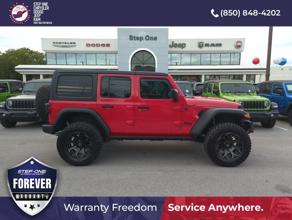 Used 2024 Red Jeep Sport image 7