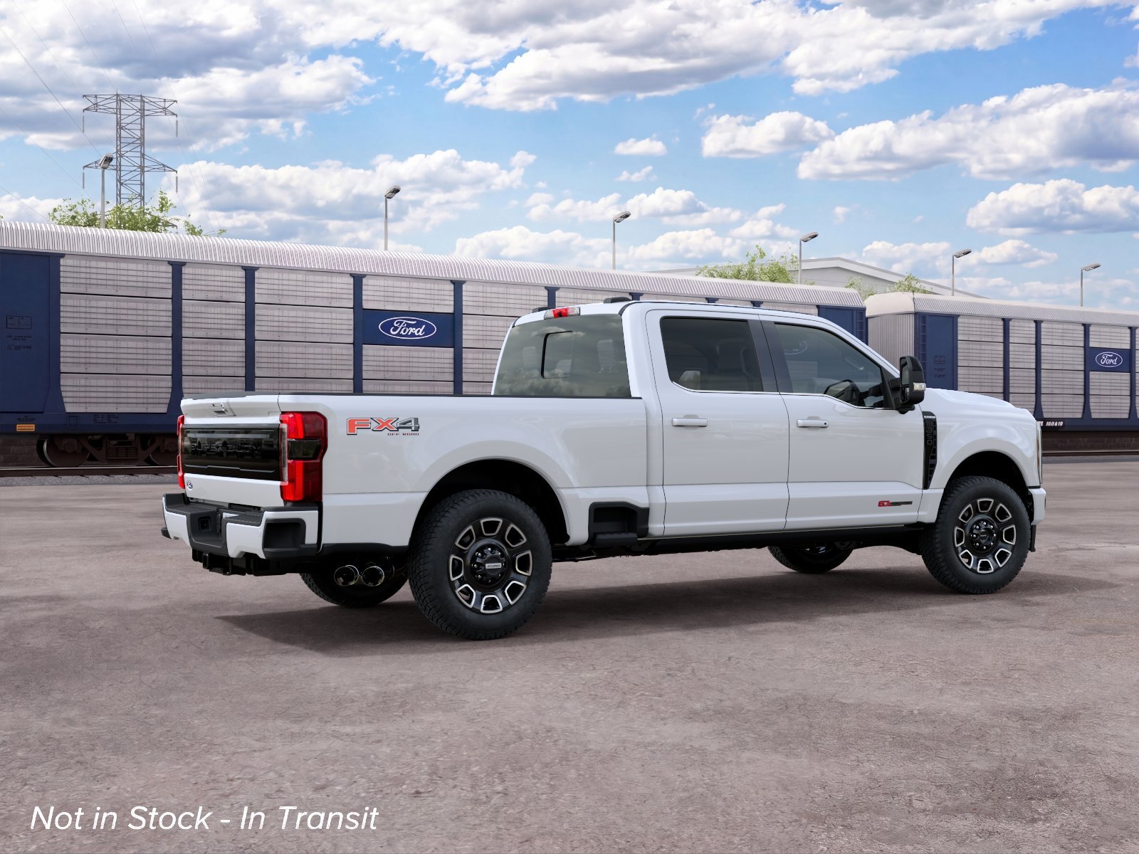 New 2027 Star White Metallic Tri-Coat Ford F-350® Platinum® image 6
