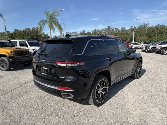 Used 2022 Black Jeep Summit Reserve image 4