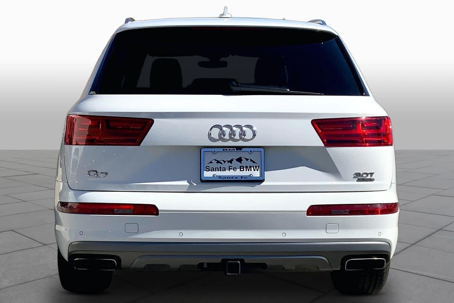 Used 2018 Glacier White Metallic Audi Premium Plus image 4