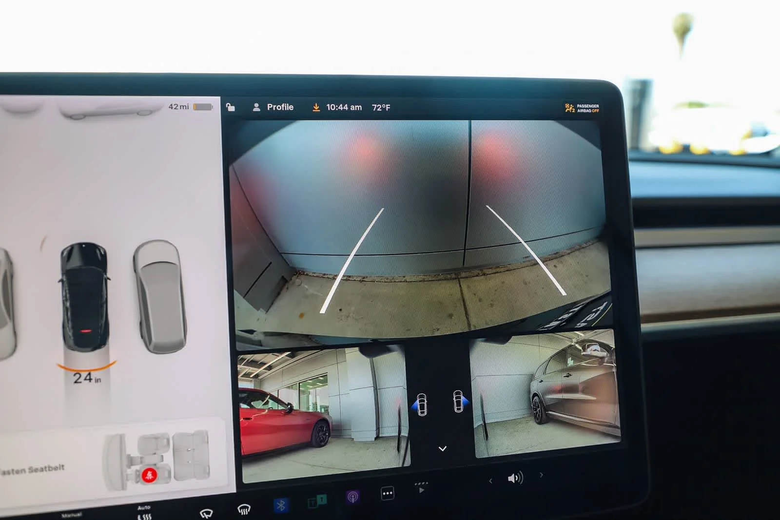 Used 2021 White Tesla Performance image 21