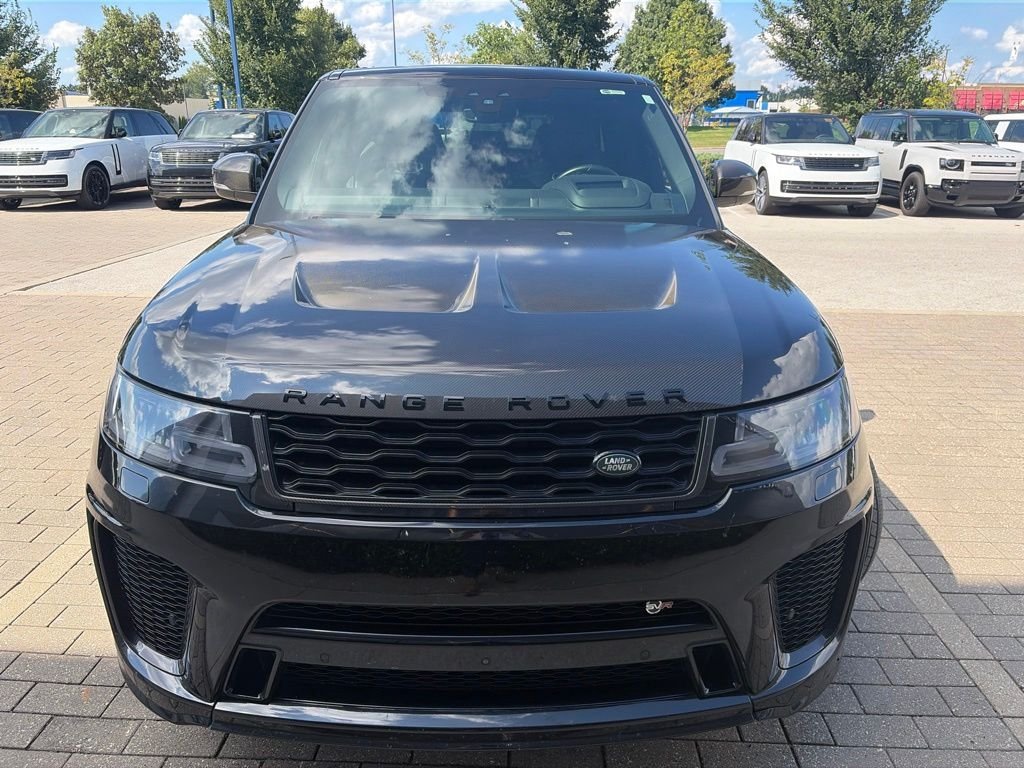 Used 2022 Santorini Black Metallic Land Rover SVR image 2