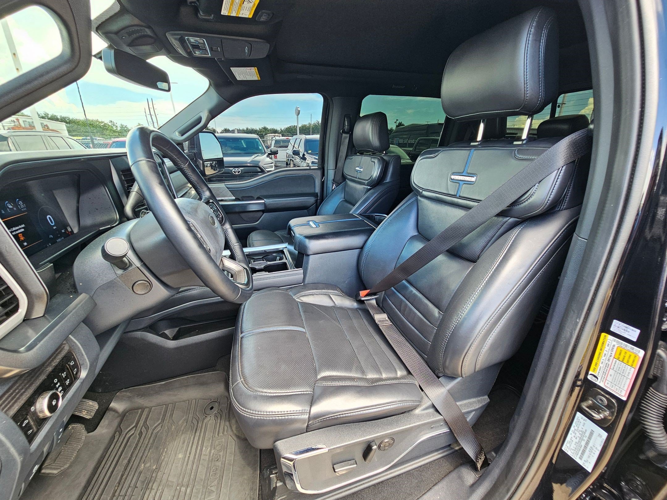 Used 2025 Agate Black Metallic Ford Platinum image 14