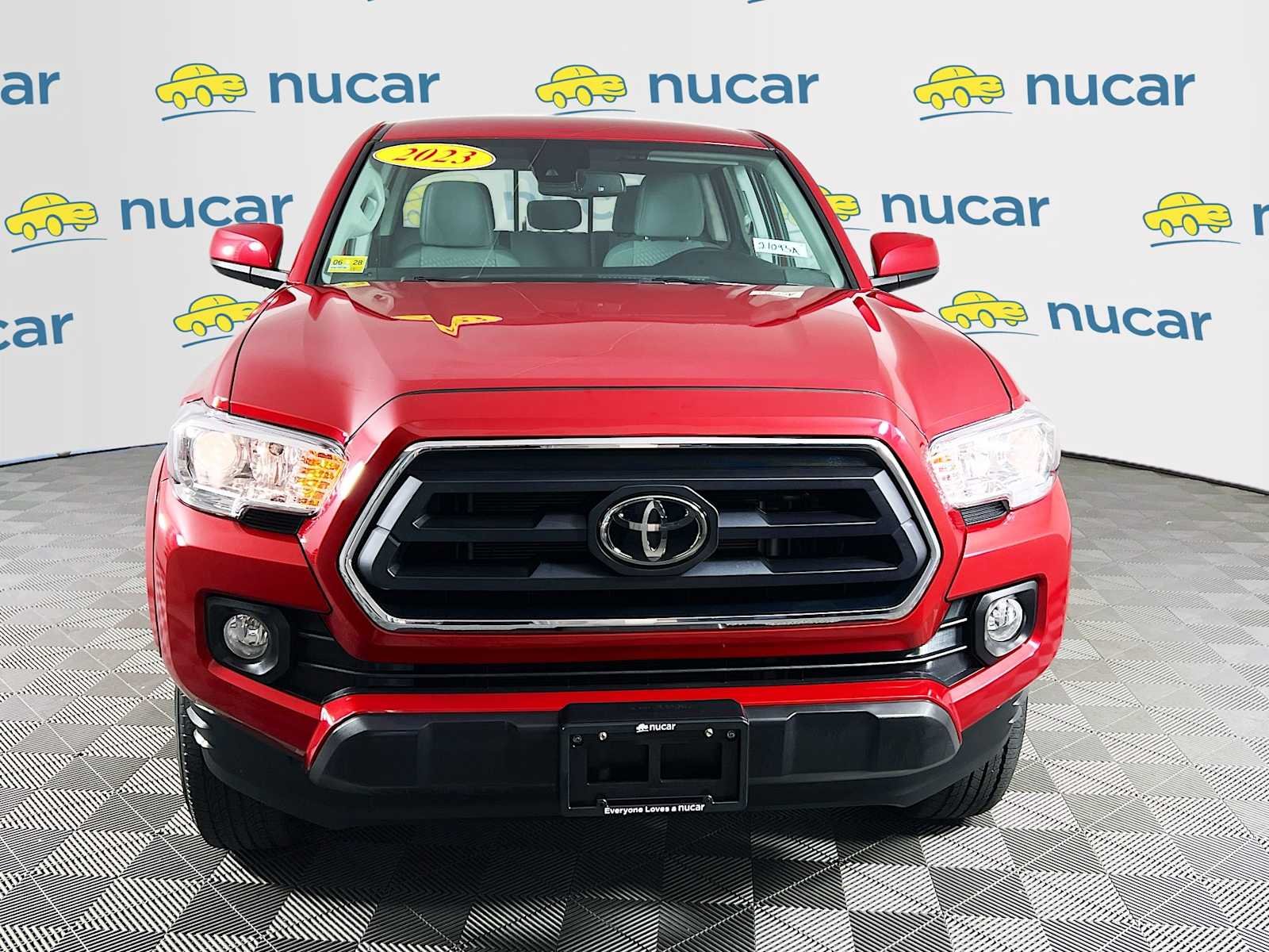Used 2023 Barcelona Red Metallic Toyota SR5 image 2