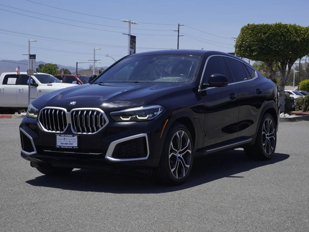 Certified Used 2022 Black BMW xDrive40i image 7
