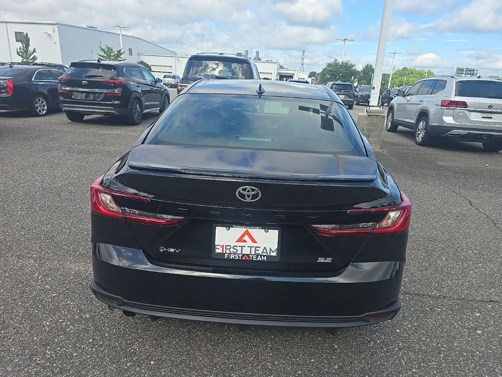 Used 2025 Black Toyota SE image 6