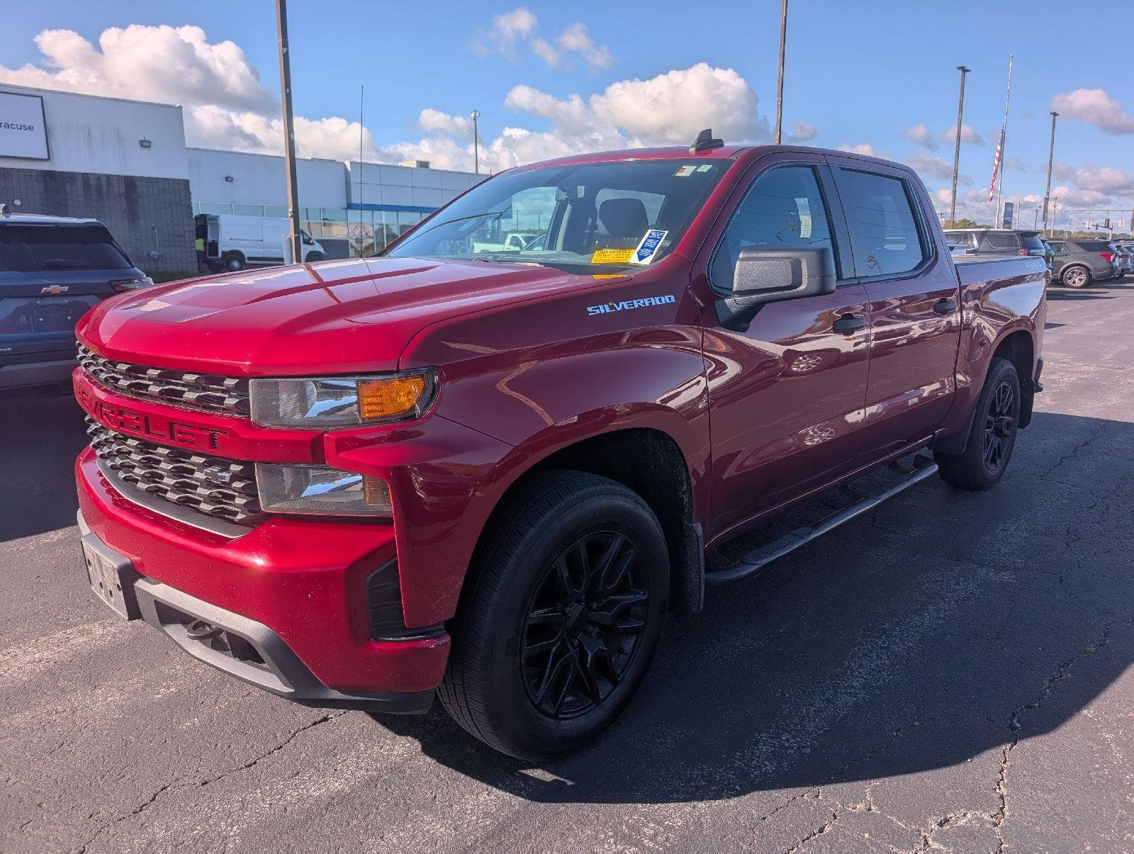 Used 2021 Cherry Red Tintcoat Chevrolet Custom image 4