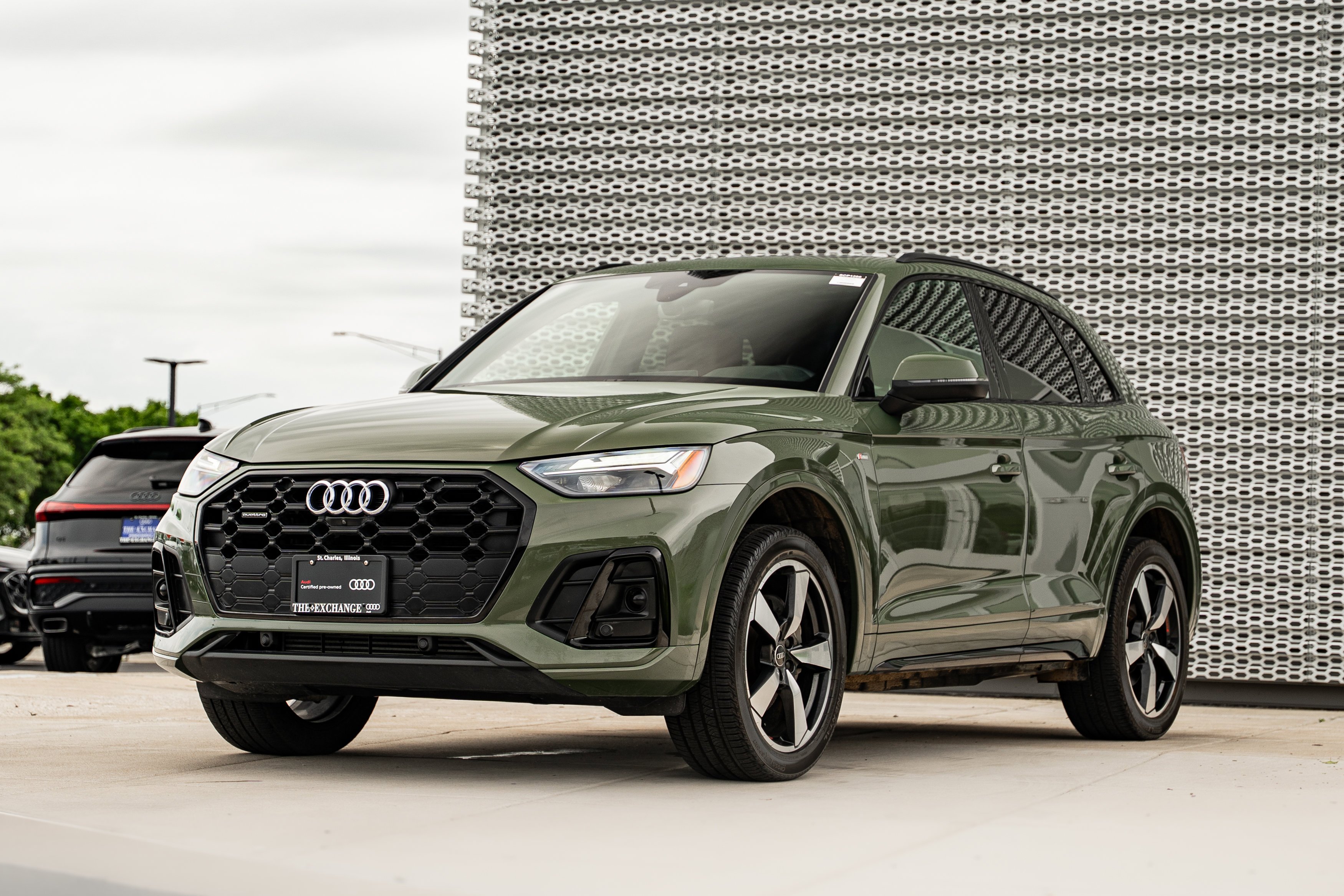 Certified Used 2023 District Green Metallic Audi S line Premium Plus image 7