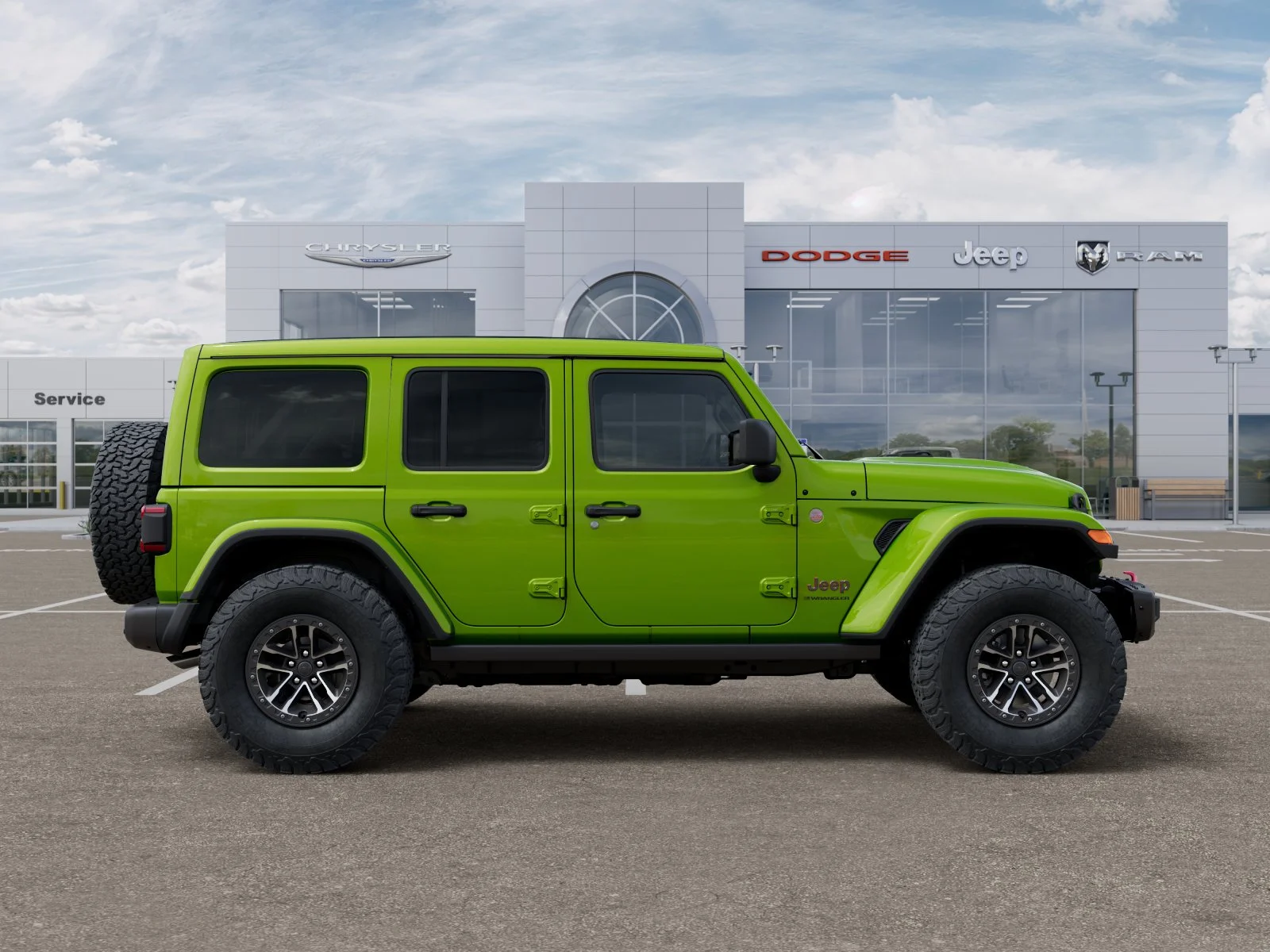 New 2026 Mojito Clear-Coat Exterior Paint Jeep Rubicon X image 46
