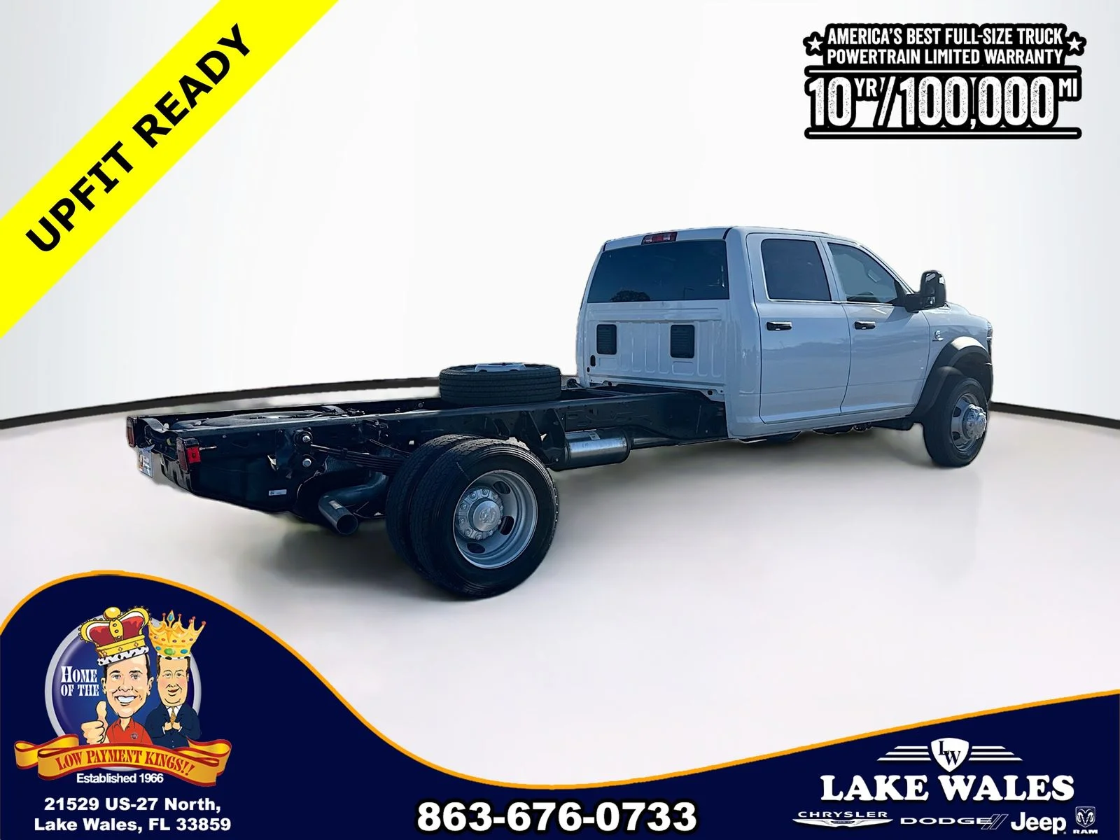 New 2026 Bright White Clear-Coat Exterior Paint RAM TRADESMAN image 6