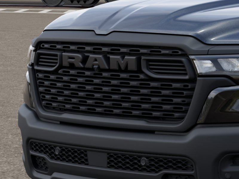 New 2026 Diamond Black Crystal Pearl-Coat Exterior Paint RAM TRADESMAN image 7