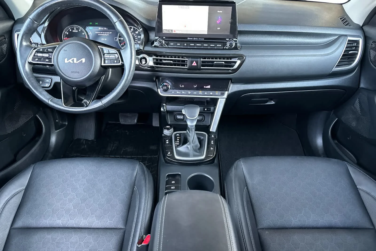 Certified Used 2023 Black Kia EX image 3