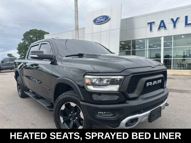 Used 2020 Diamond Black Ram Rebel image 3