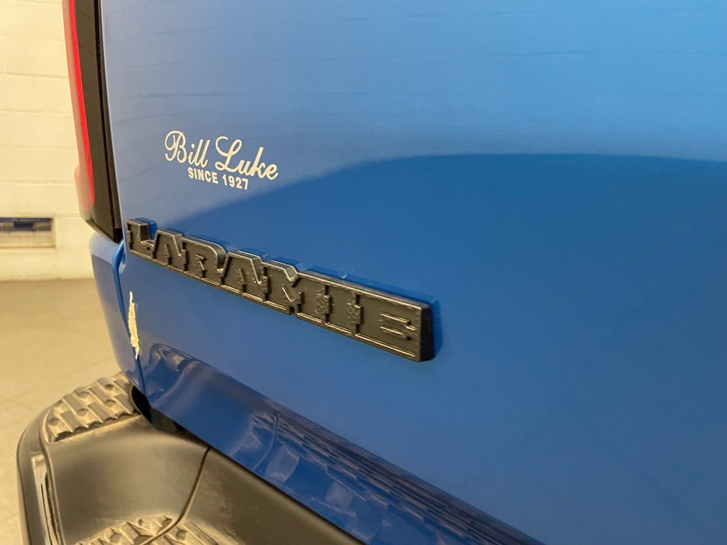 New 2026 Hydro Blue Pearl-Coat Exterior Paint RAM Laramie America 250 image 8