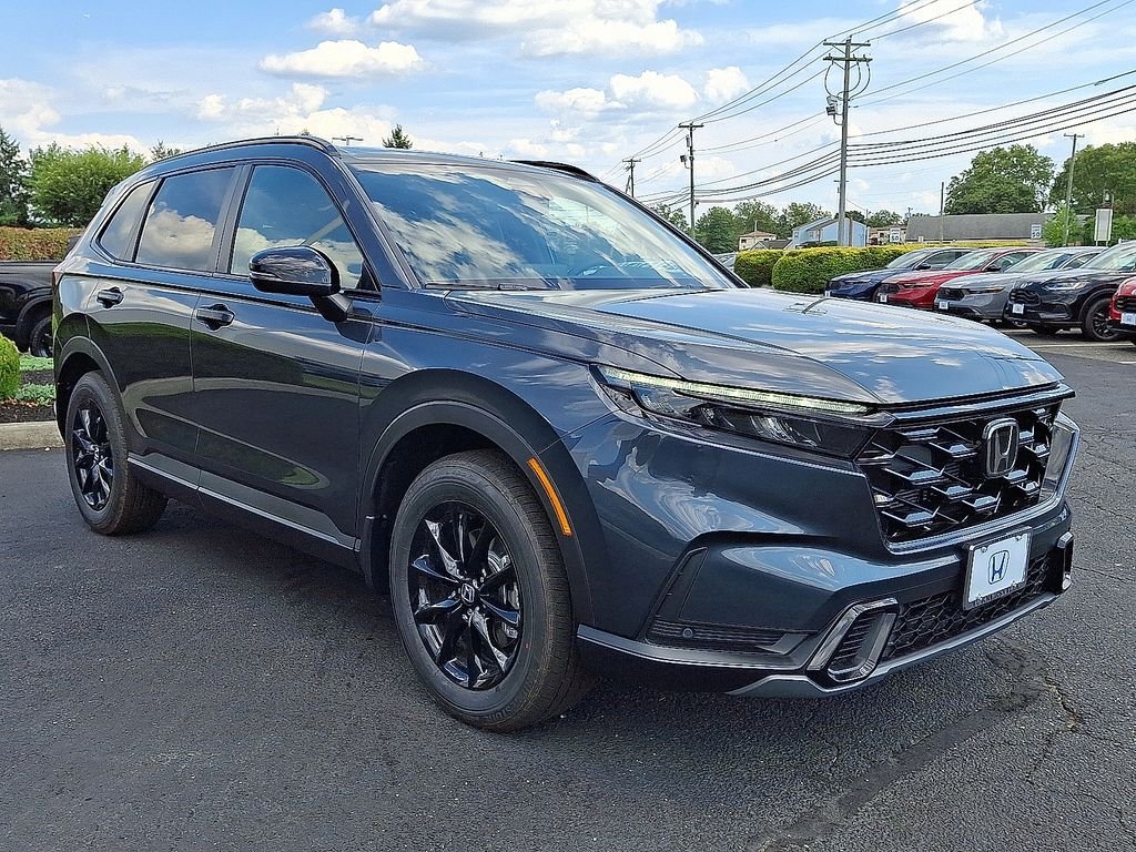 New 2027 Meteorite Gray Metallic Honda Sport-L Hybrid AWD image 2