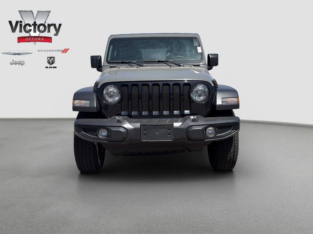 Certified 2021 Jeep Wrangler Unlimited Willys Sport with VIN 1C4HJXDN9MW773695 for sale in Kansas City