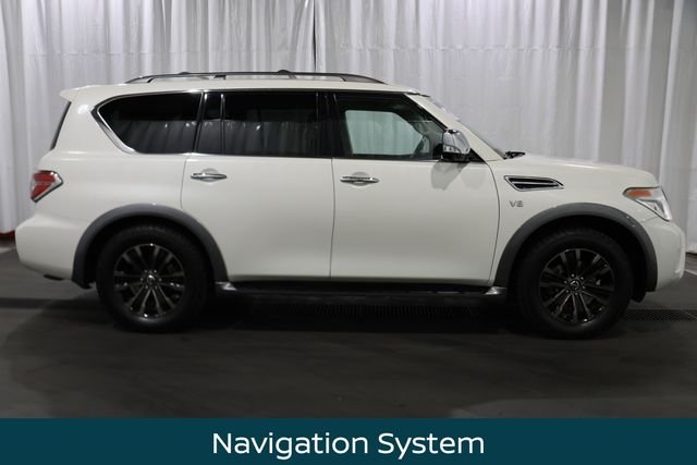 Certified Used 2017 White Nissan Platinum image 2