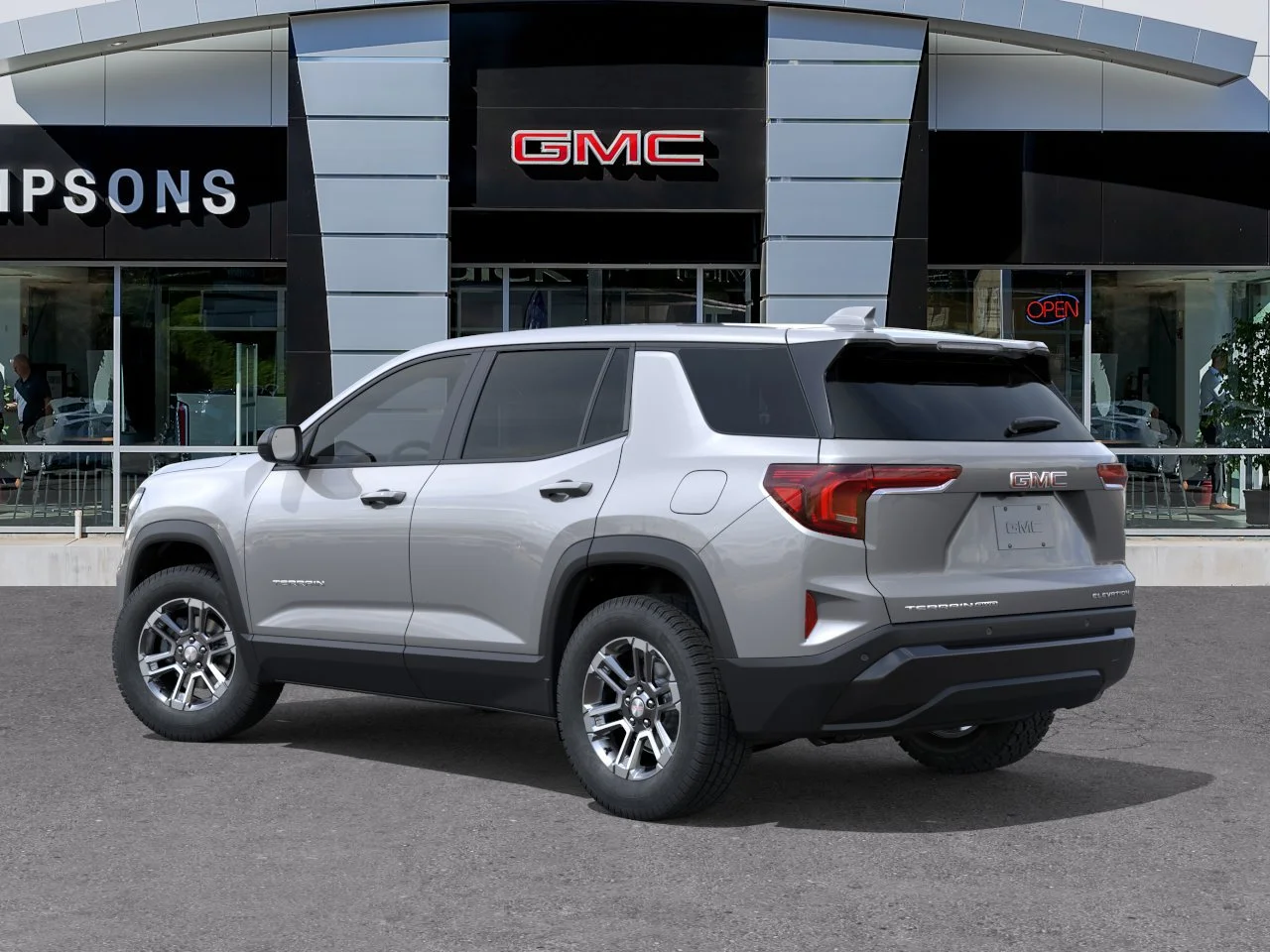 New 2027 Sterling Metallic GMC AWD Elevation image 2