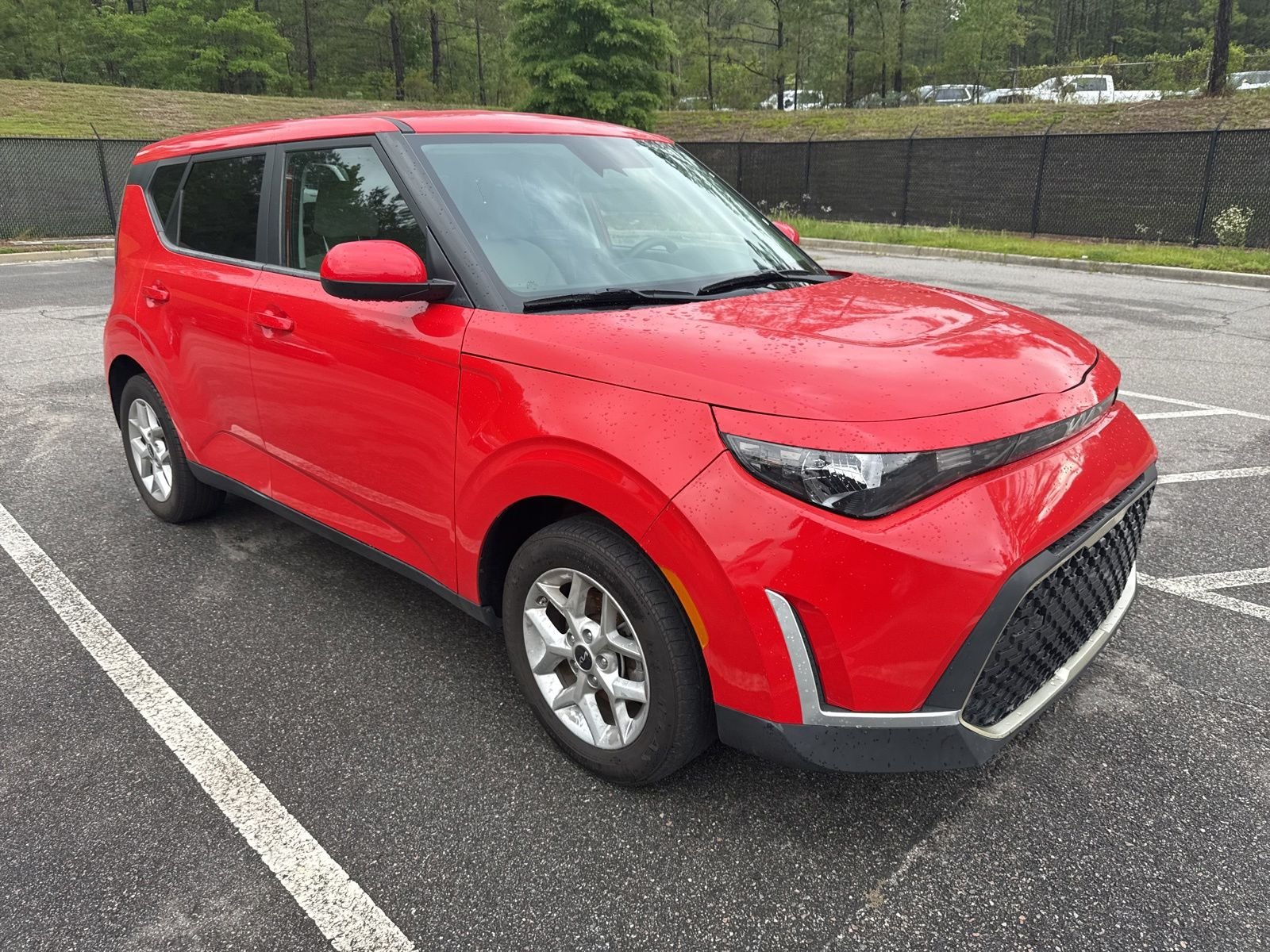 Used 2023 Red Kia LX image 2