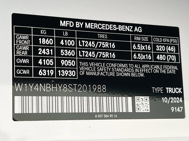 New 2025 Arctic White Mercedes-Benz Cargo 144 WB image 19