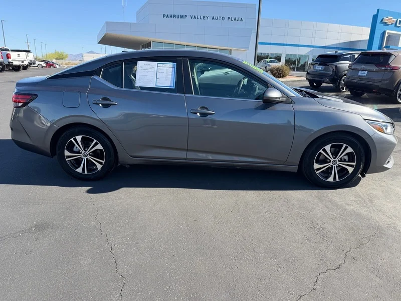Used 2023 Gun Metallic Nissan SV image 2