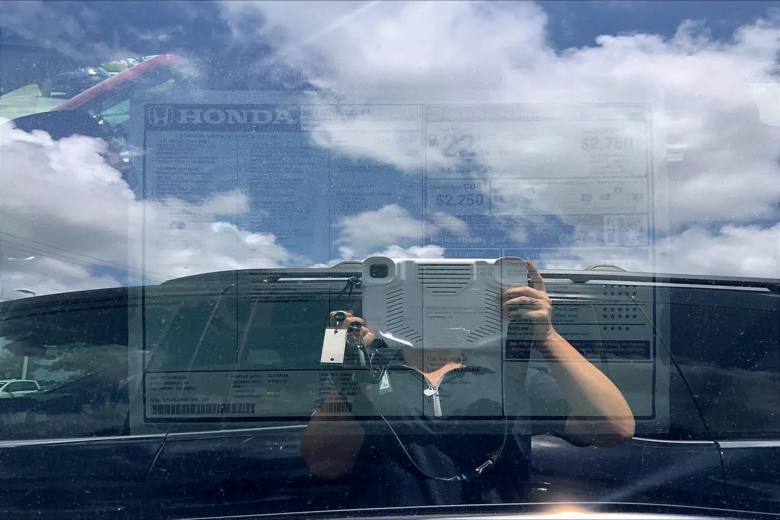 New 2026 Platinum White Pearl Honda EX-L image 18