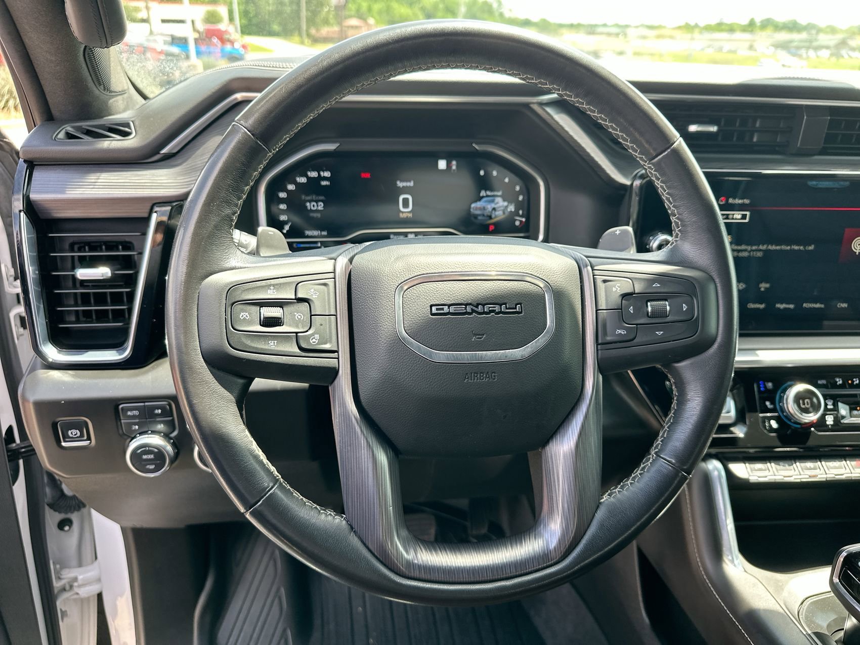 Used 2023 White Frost Tricoat GMC Denali Ultimate image 14
