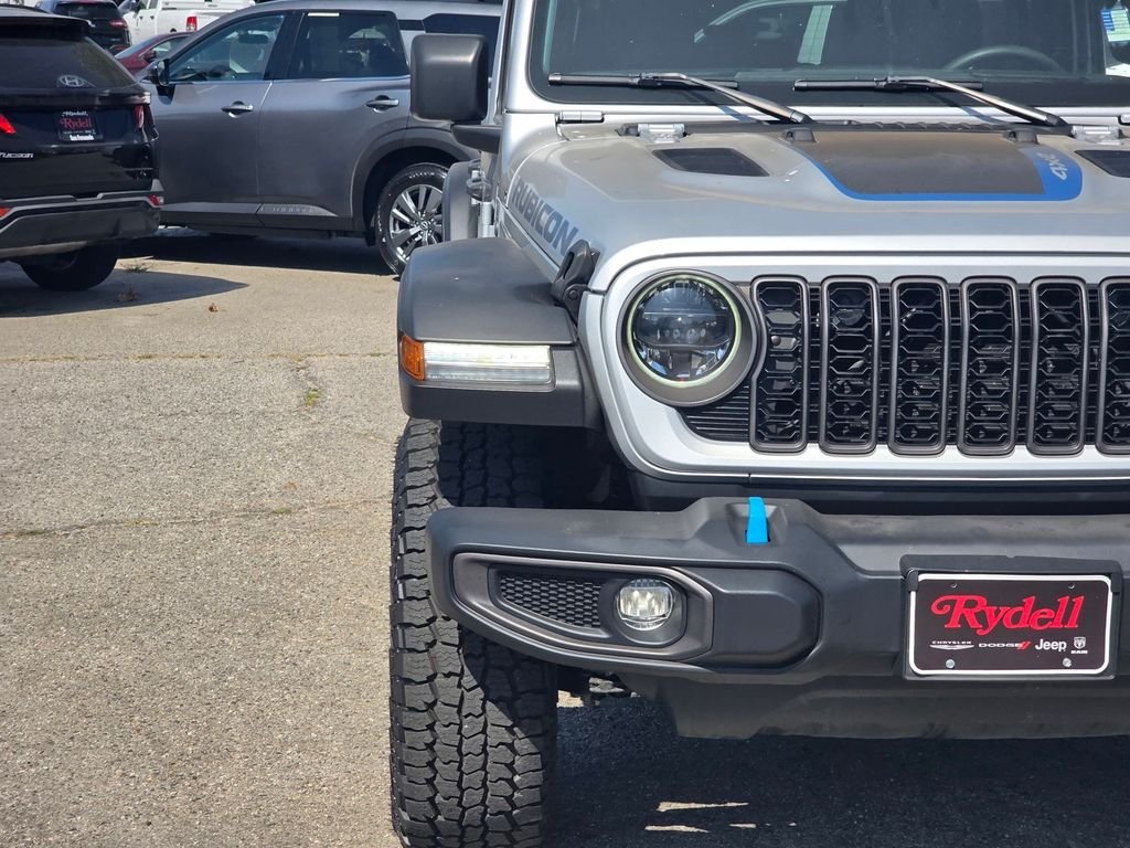 Used 2024 Silver Jeep Rubicon 4xe image 3