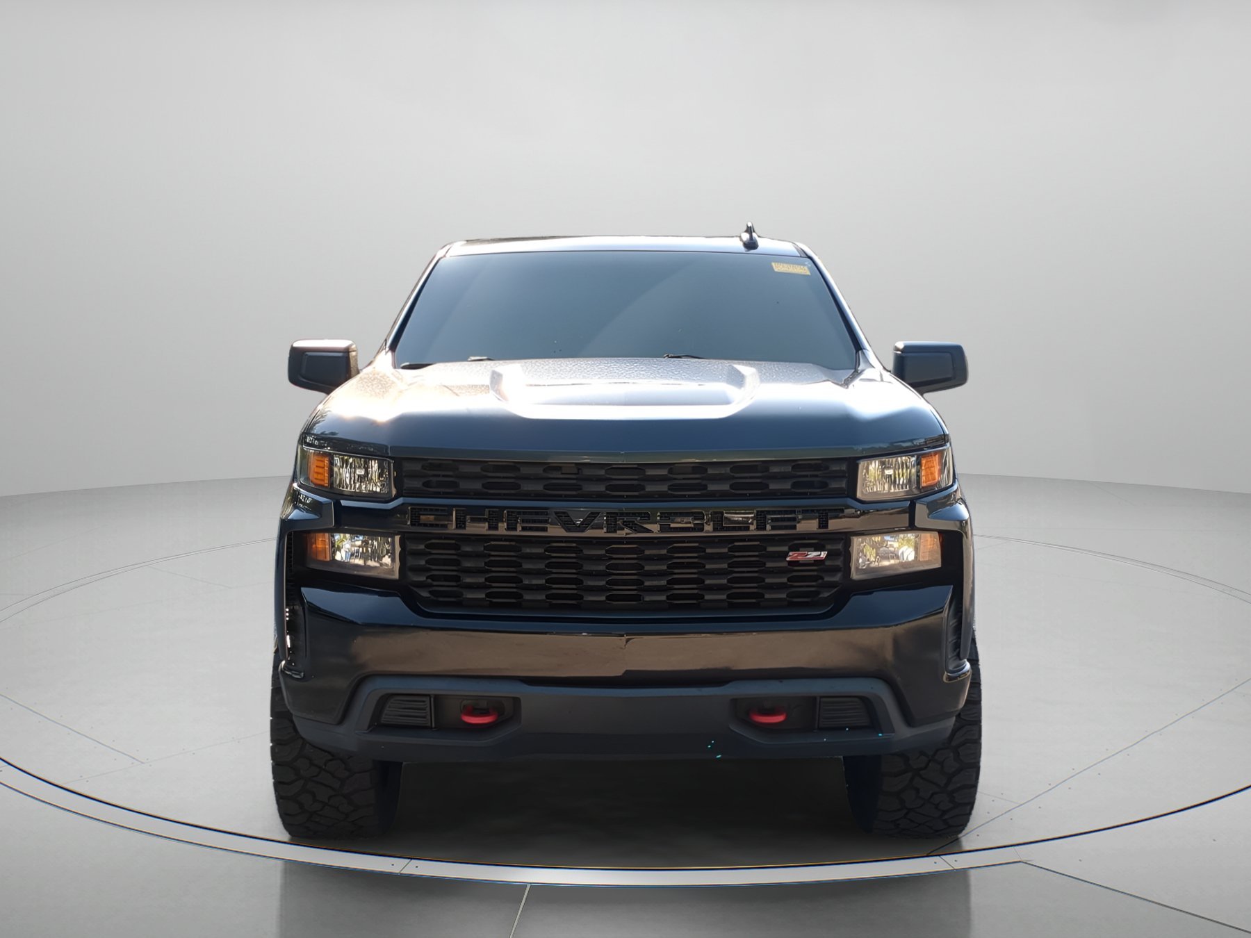 Certified Used 2019 Shadow Gray Metallic Chevrolet Custom Trail Boss Crew Cab Pickup image 36
