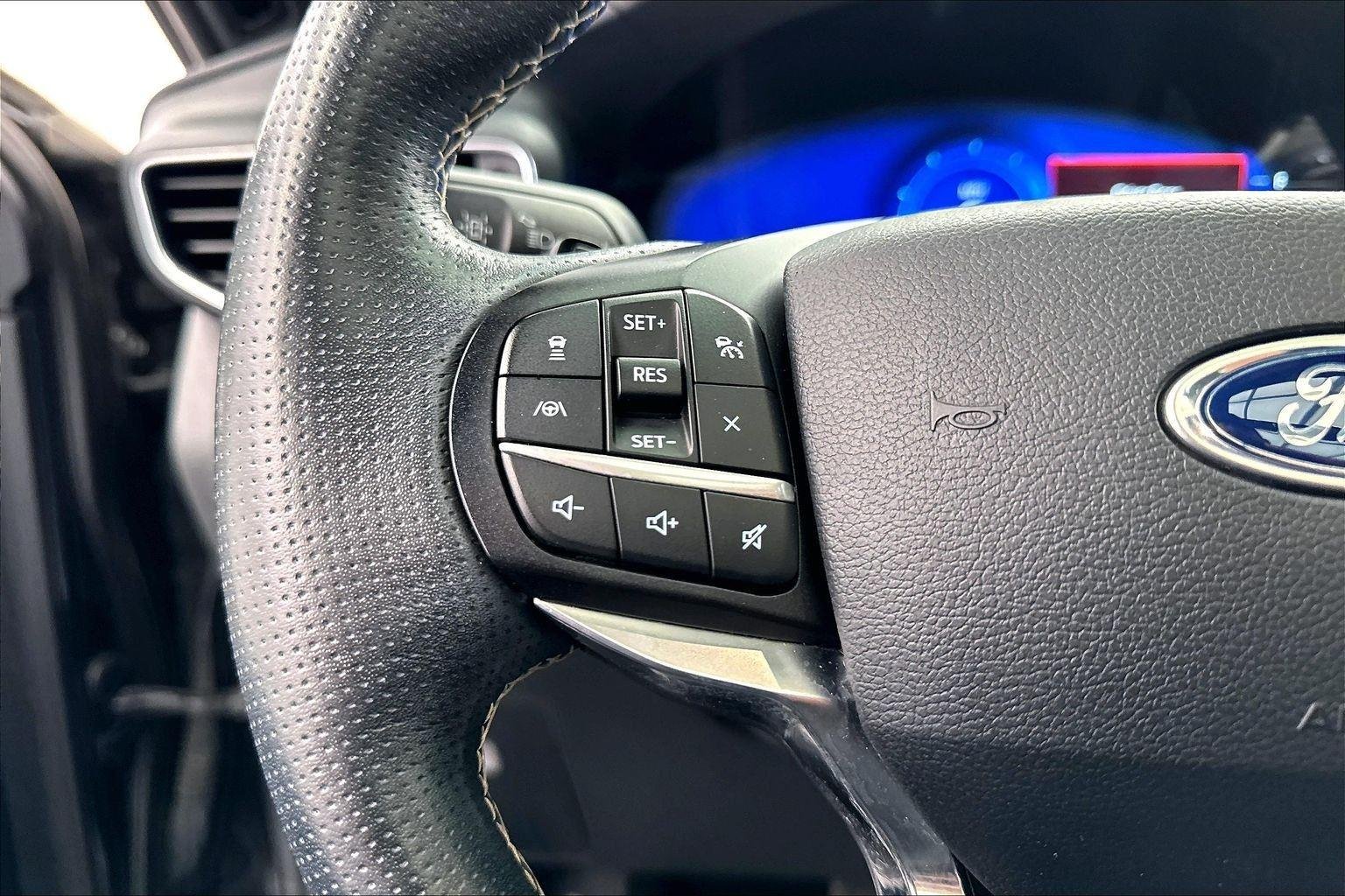 Used 2020 Agate Black Metallic Ford ST image 14