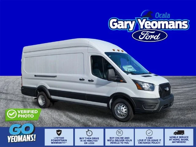 New 2026 Oxford White Ford Cargo Van image 1