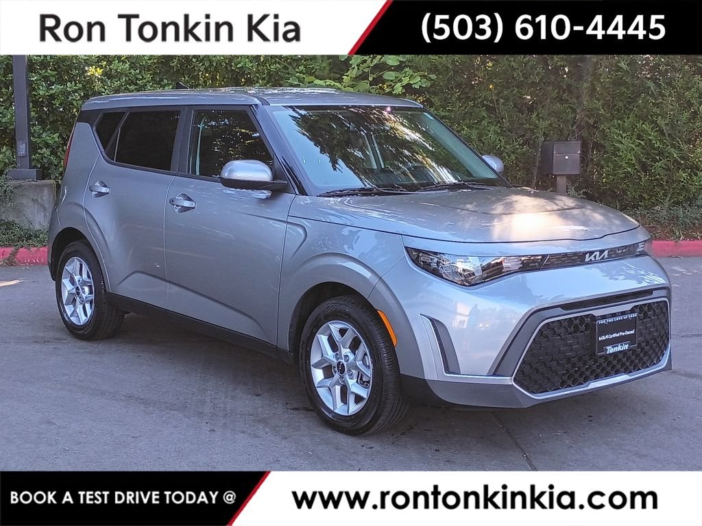 Used 2025 Steel Gray Kia S image 1