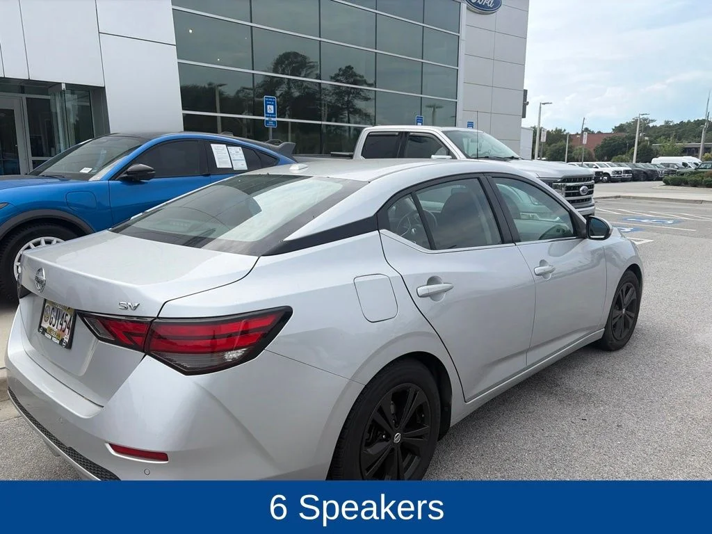 Used 2021 Brilliant Silver Metallic Nissan SV image 5