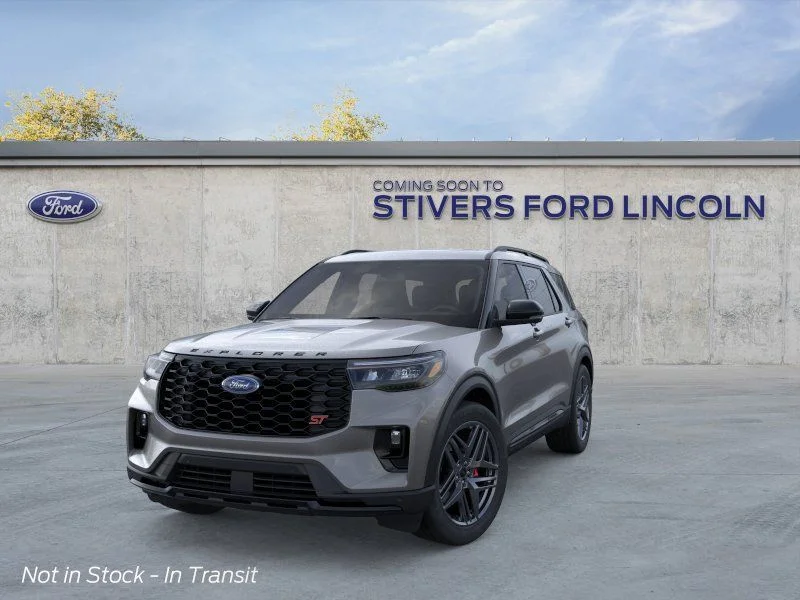 New 2026 Carbonized Gray Metallic Ford ST image 2