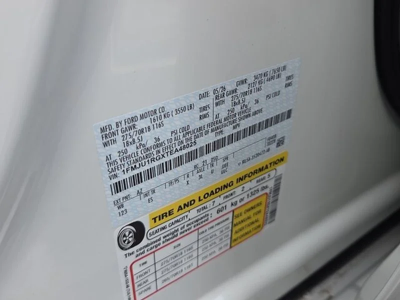 New 2026 Star White Metallic Tri-Coat Ford Tremor® image 6