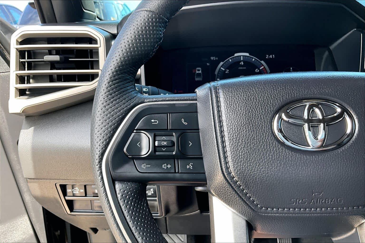 Used 2025 Midnight Black Metallic Toyota Limited image 24