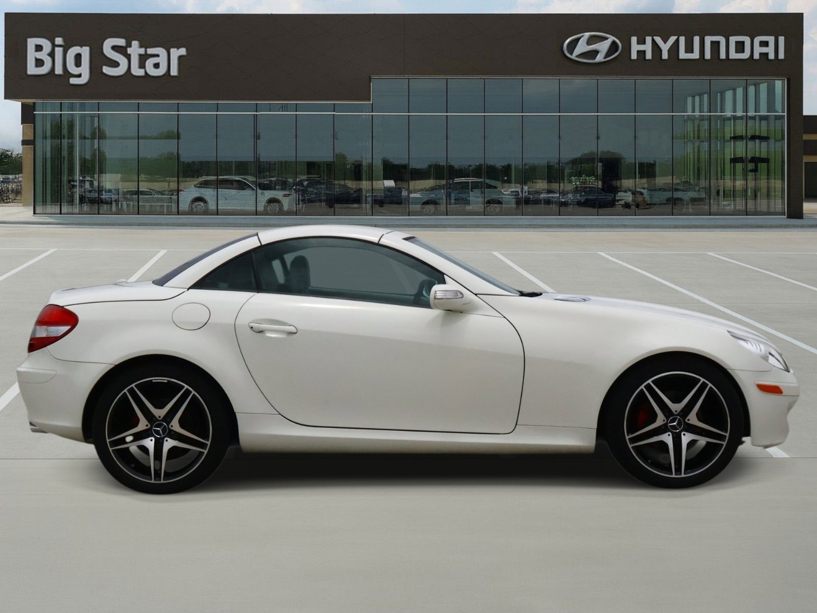 Used 2008 Arctic White Mercedes-Benz SLK 280 image 5
