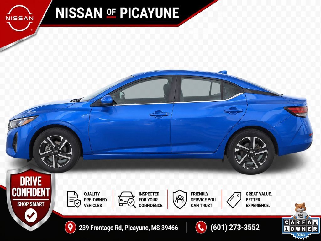 Used 2024 Nissan Sentra SV with VIN 3N1AB8CVXRY297580 for sale in Picayune, MS