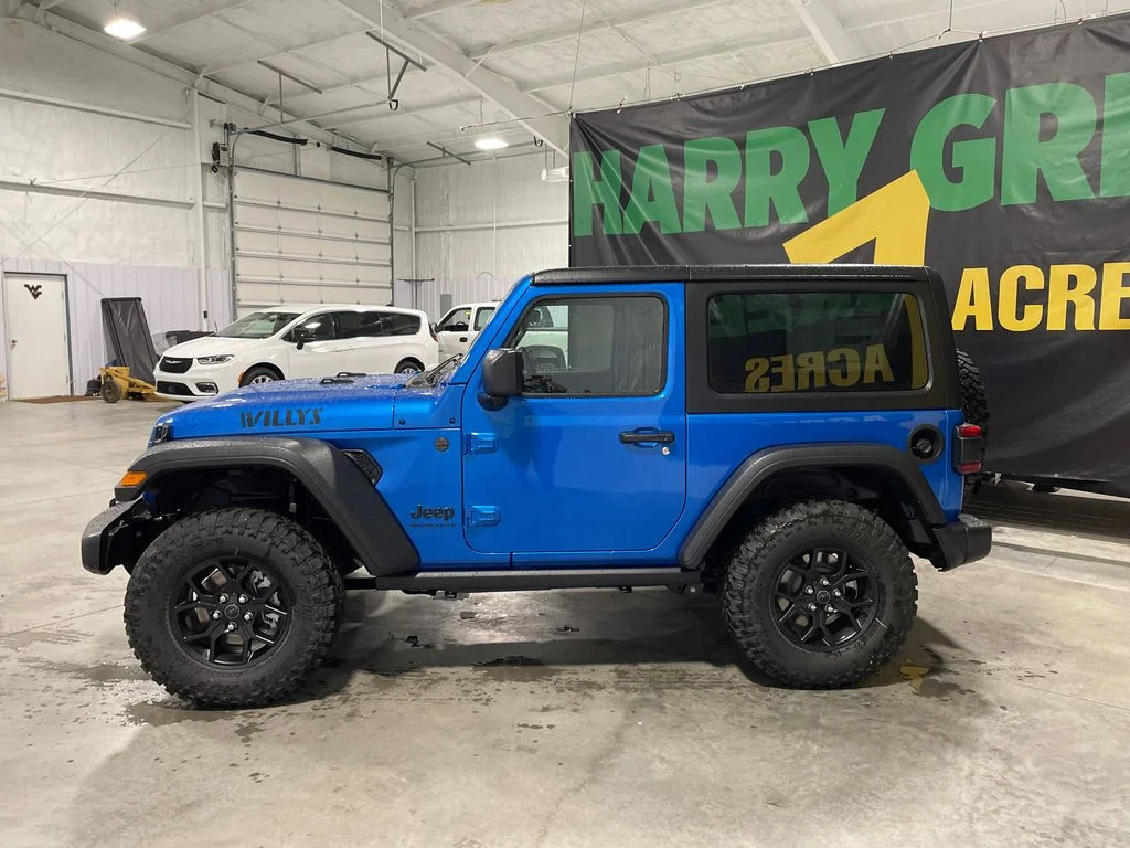 New 2026 Hydro Blue Pearl-Coat Exterior Paint Jeep Willys image 11