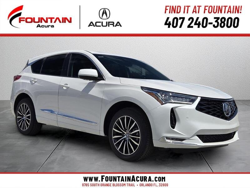 New 2026 Platinum White Pearl Acura W/ADVANCE PACKAGE image 1