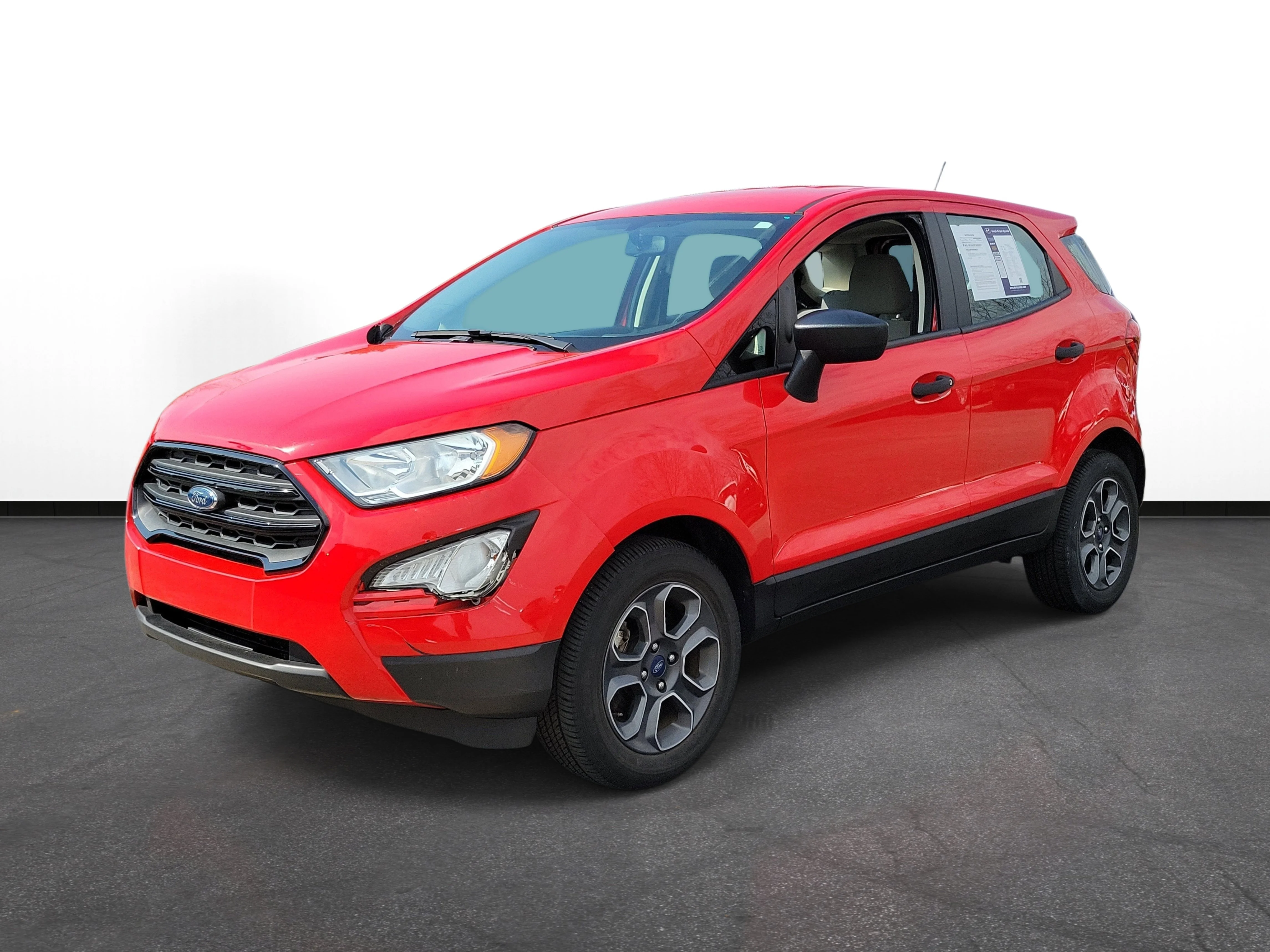 Used 2021 Ford EcoSport S with VIN MAJ3S2FE6MC412360 for sale in Vandalia, OH
