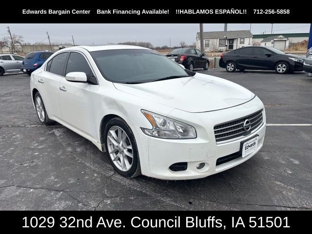 Used 2011 Nissan Maxima SV with VIN 1N4AA5APXBC847528 for sale in Council Bluffs, IA