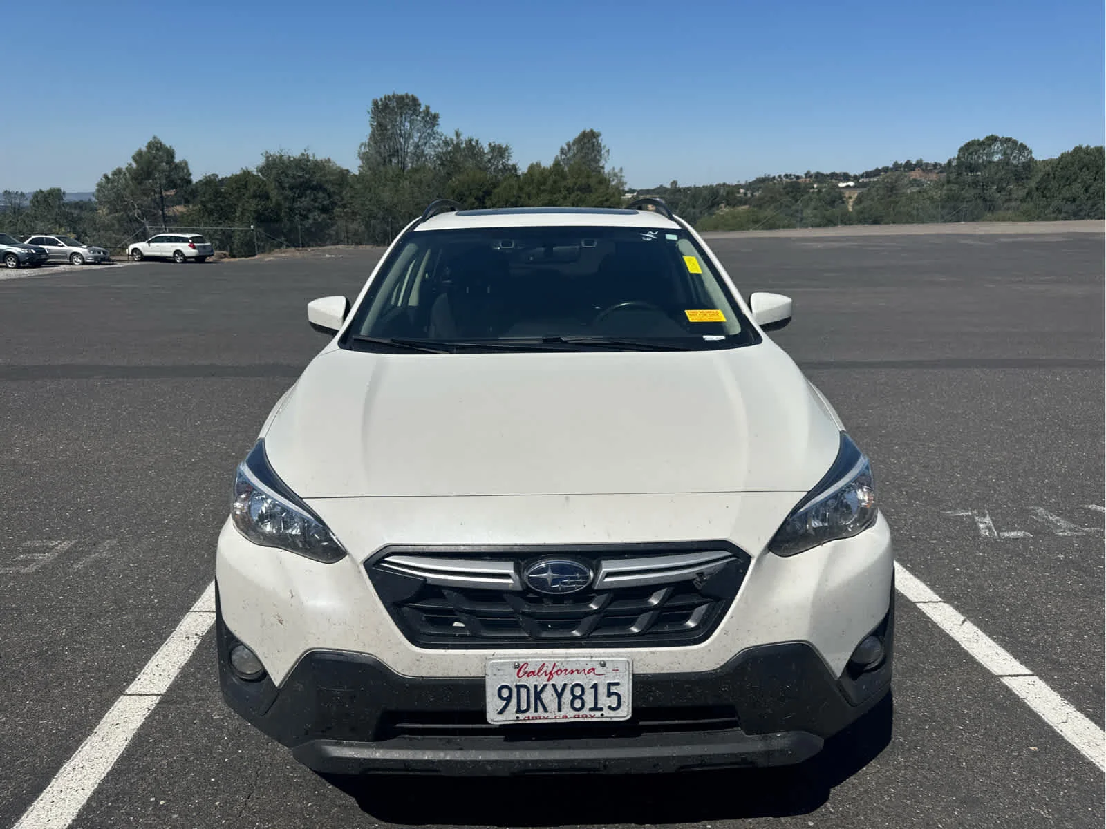 Used 2023 Crystal White Pearl Subaru Premium image 2