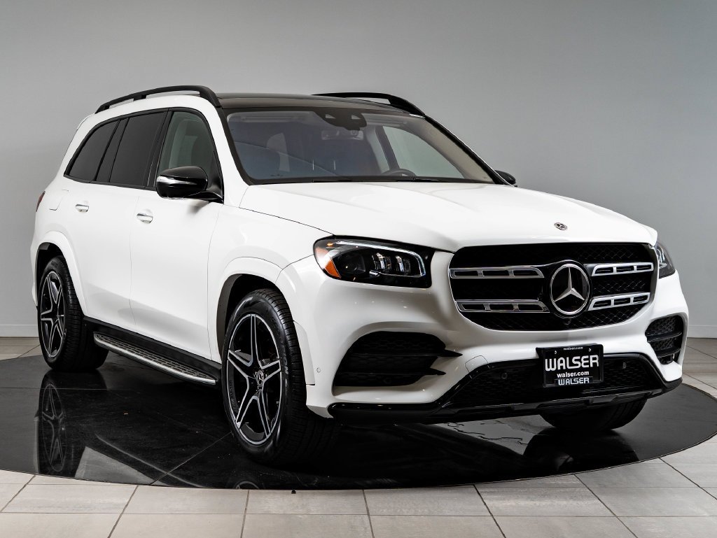 Certified Used 2023 Polar White Mercedes-Benz GLS 580 image 12