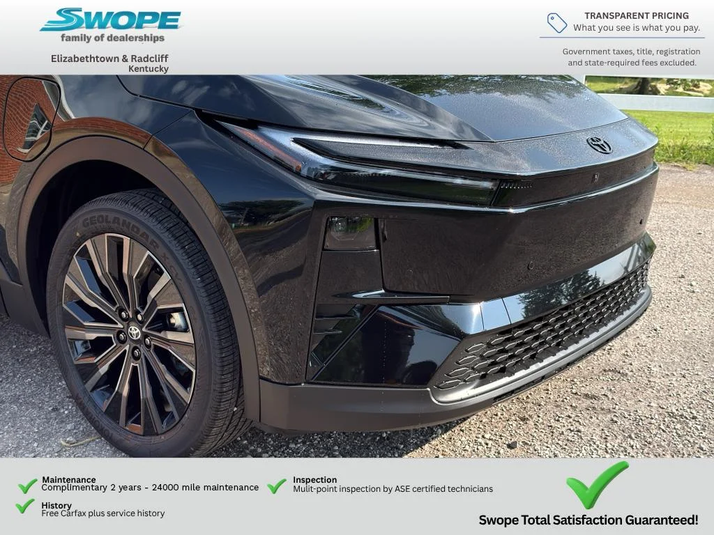 New 2026 Midnight Black Metallic Toyota XSE image 9